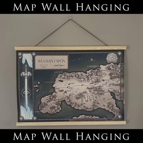 Map of Espon - Wall Hanging